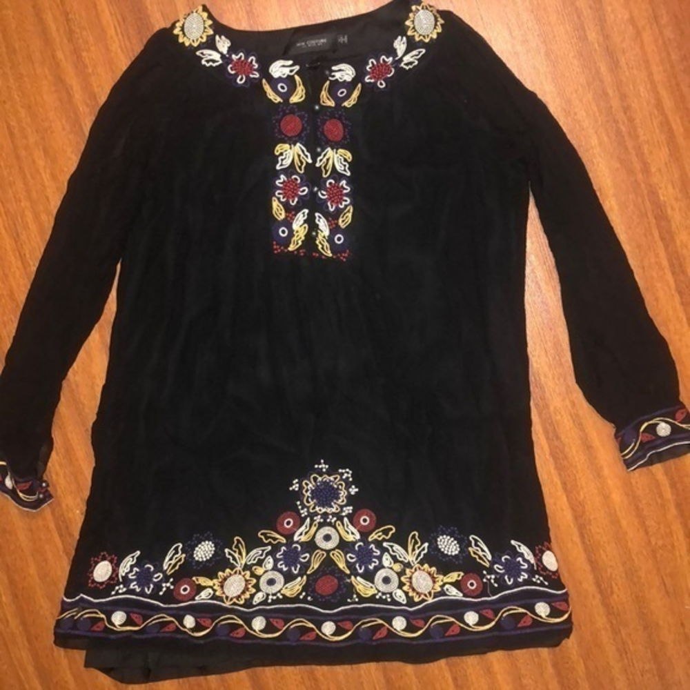 Mm couture by miss me black dress C7